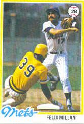 1978 Topps Baseball Cards      505     Felix Millan